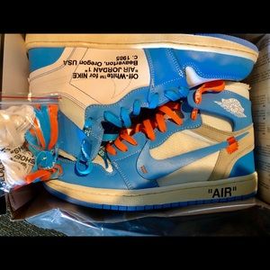 Nike Off White UNC Jordan 1 *UA* Not Authentic 11